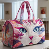 Pink Kitten Travel Bag