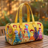 Cheerful Little Hens Travel Bag