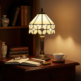 Golden Grille Vintage Lamp