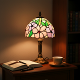 Large flowers Vintage Lamp