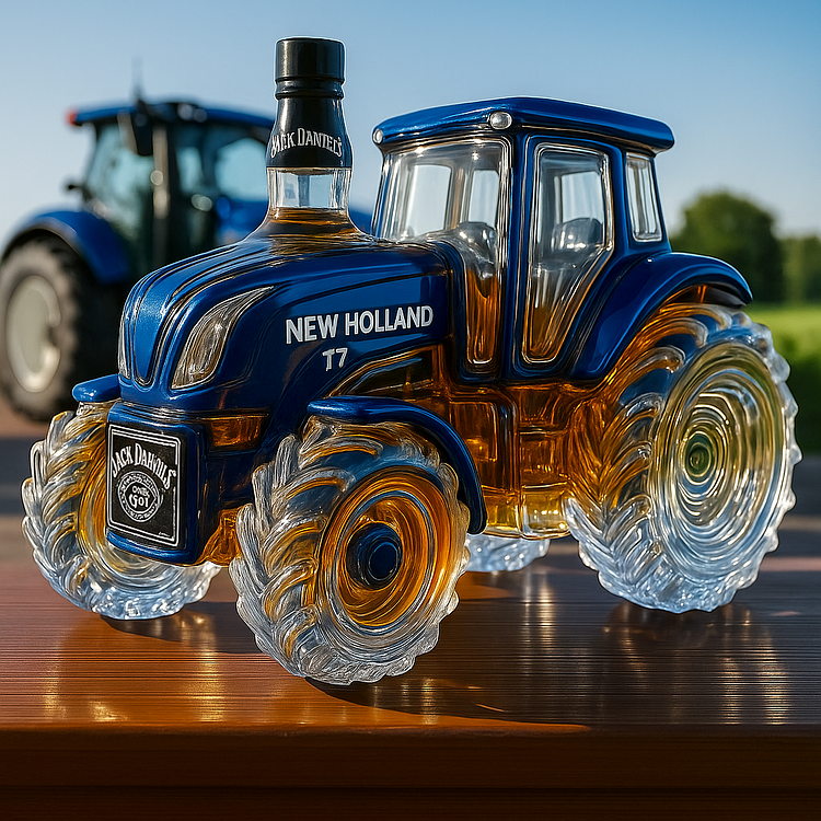 New Holland T7 Whisky Decanter