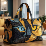 Golden Cat Travel Bag