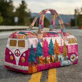 Pink Route Travel Bag