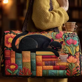 Reading Cat Travel Bag