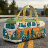 Route Among Pines Travel Bag