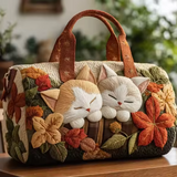 Autumn Kittens Travel Bag