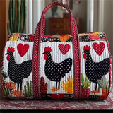 Hens with Hearts Travel Bag