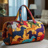 Colorful Puppies Travel Bag
