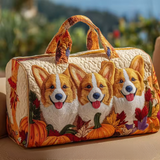 Autumn Corgis Travel Bag