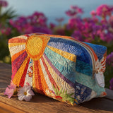 Boho Rays Makeup Bag