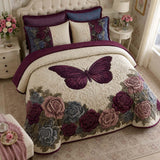Butterfly Rose Bedding Set
