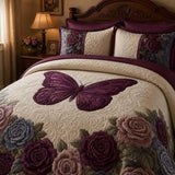 Butterfly Rose Bedding Set