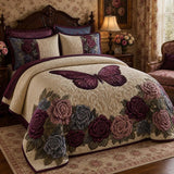 Butterfly Rose Bedding Set