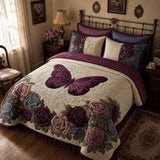 Butterfly Rose Bedding Set