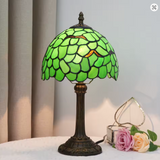 Green Leaves Vintage Lamp