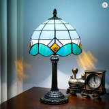 Turquoise Diamond Vintage Lamp