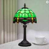 Green Dragonfly Vintage Lamp