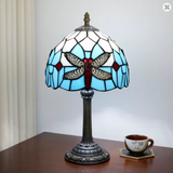 Blue Dragonfly Vintage Lamp