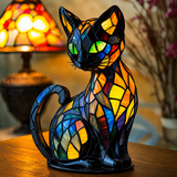 Mosaic Cat Lamp