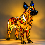 German Shepherd Lamp