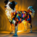Border Collie Lamp