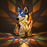 Polar Husky Lamp