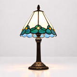 Emerald Petals Vintage Lamp