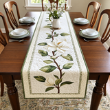 Rustic Magnolia Table Runner