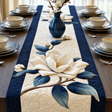 Tranquil Magnolia Table Runner