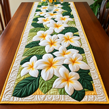 Plumeria Table runner