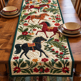 Equestrian Art Table Runner