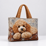 Poodle Handmade Bag