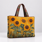 Sunflower Field Handmade Bag
