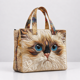 White Cat Handmade Bag