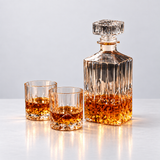 Set with Bottles and Glasses Whisky Decanter