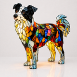 Border Collie Lamp