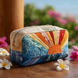 Relaxed Wave Makeup Bag