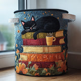 Black Cat Laundry Basket
