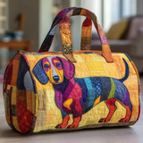 Multicolored Dachshund Travel Bag