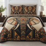 Tribal Elephant Bedding Set