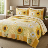 Sunflower & Daisy Bedding Set