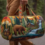 Forest Bear Travel Bag