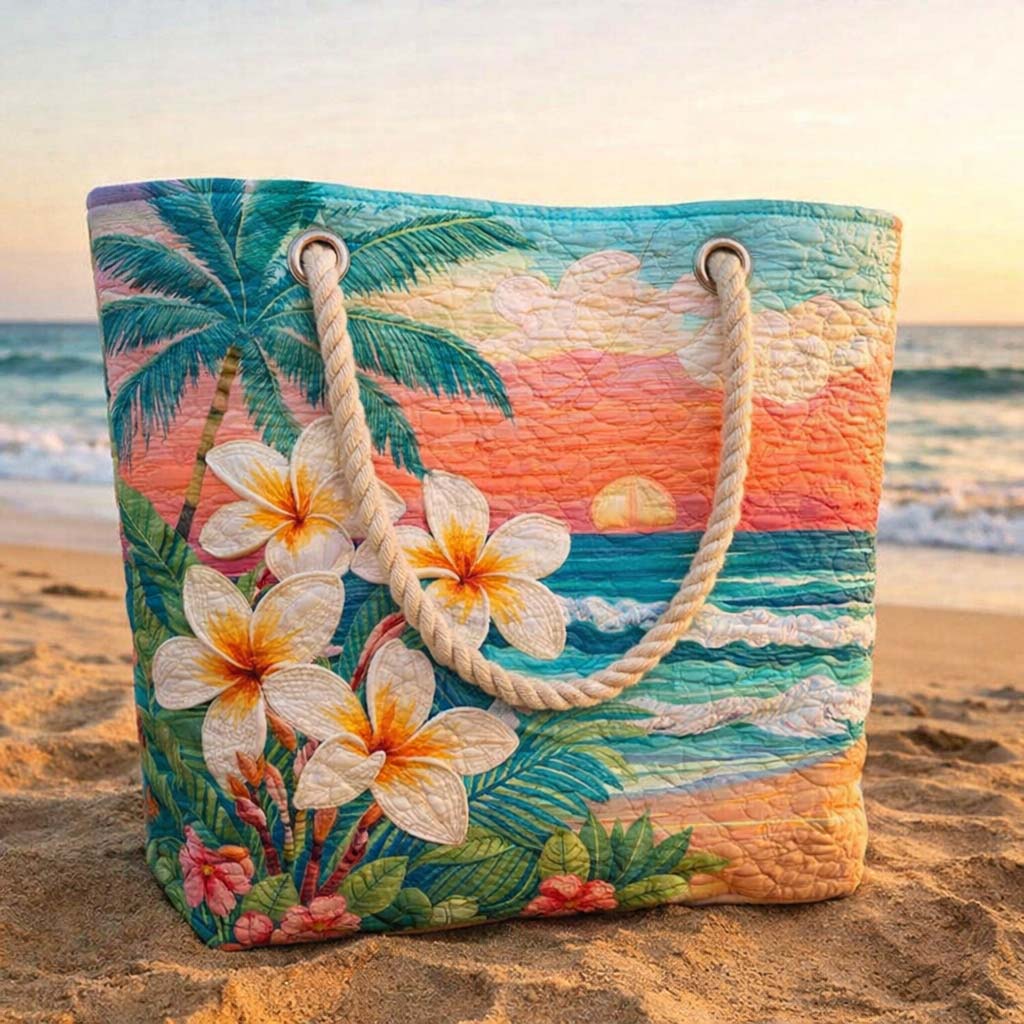 Tropical spirit Beach bag