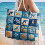 Marine Life Beach Bag