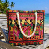 Melanin Queens Beach bag