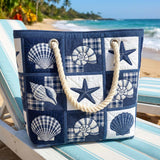 Seashell Serenity Beach Bag