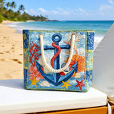Ship's anchor Beach bag