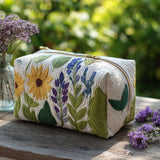 Soft Meadow Makeup Bag