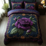 Violet Rose Bedding Set