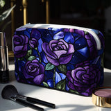 Midnight Rose Makeup Bag
